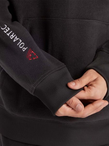 LINEAR LOGO 1/4 ZIP POLARTEC 200 FLEECE Siyah - XL - Erkek