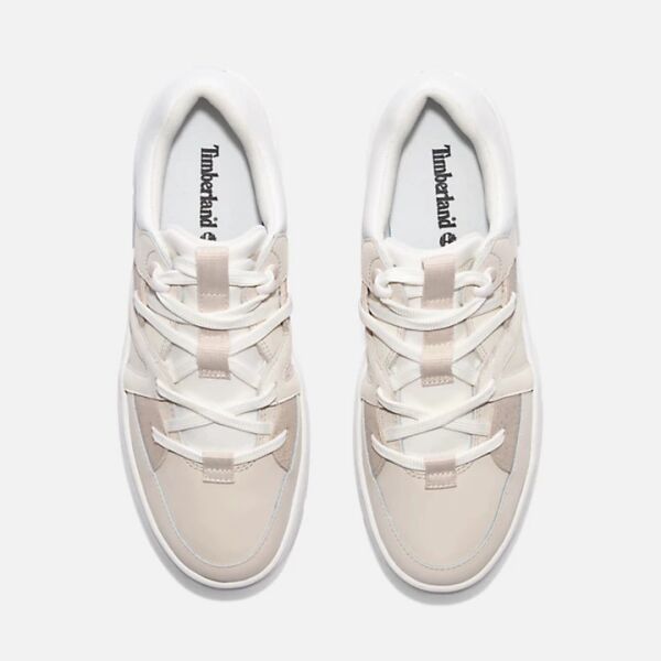 LAUREL COURT LOW LACE UP SNEAKER krem - 40 - Kadın