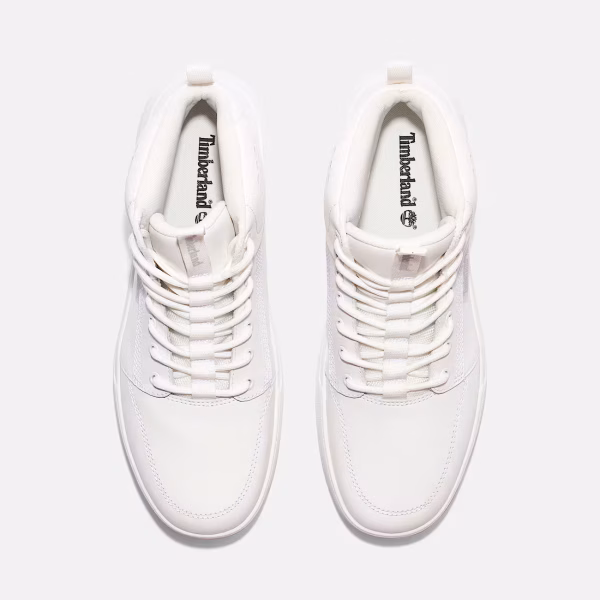 Maple Grove MID LACE UP SNEAKER Beyaz - 46 - Erkek