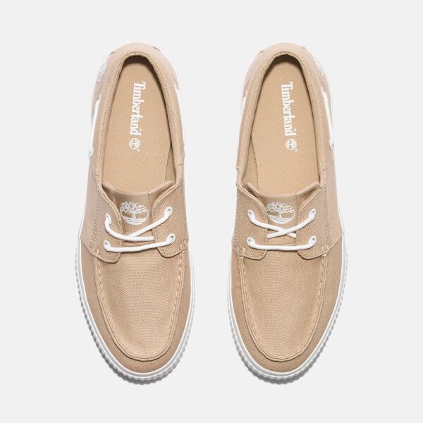 MYLO BAY LOW LACE UP SNEAKER Bej - 45 - Erkek