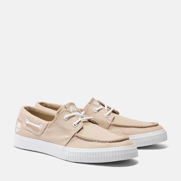 MYLO BAY LOW LACE UP SNEAKER Bej - 45 - Erkek