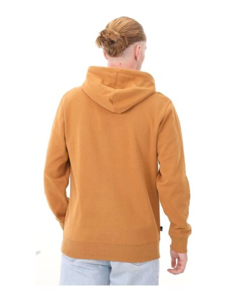 LS Cursive Hoodie Sweatshirt Regular Sarı - 3XL - Erkek