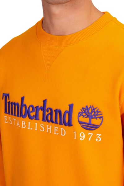 ESTABLISHED 1973 Embroidery Logo Brush B Turuncu - 3XL - Erkek