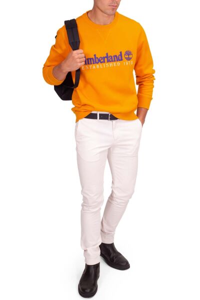 ESTABLISHED 1973 Embroidery Logo Brush B Turuncu - 3XL - Erkek