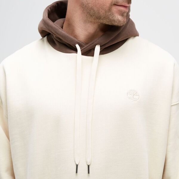 Heavy Boucle Hoodie krem - XL - Erkek