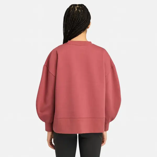 BRUSHED CHEST GRAPHIC CREW SWEATSHIRT