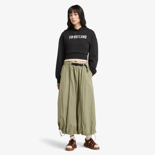 BRUSHED BACK HOODIE Siyah - M - Kadın