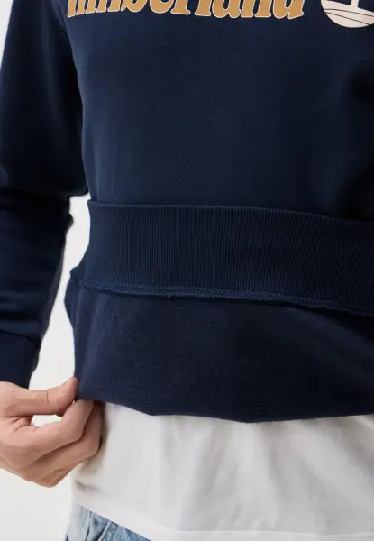 KENNEBEC RIVER Linear Logo Crew Neck Swe Lacivert - XXL - Erkek