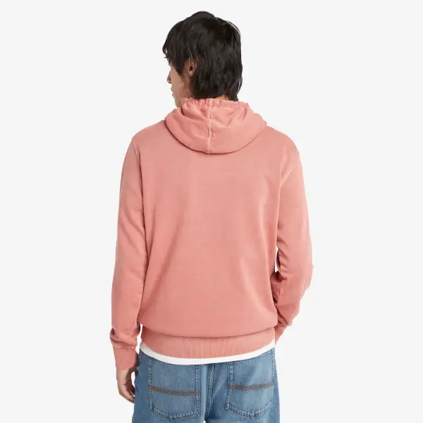 MERRYMACK RIVER Garment Dye Hoodie Pembe - XL - Erkek