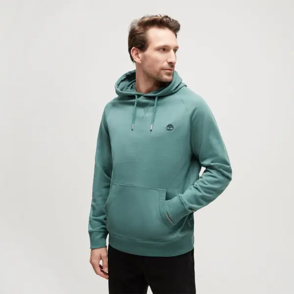 EXETER RIVER Loopback Hoodie Mavi - XXL - Erkek