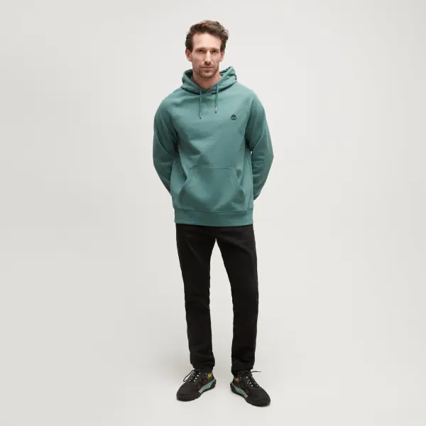 EXETER RIVER Loopback Hoodie Mavi - XXL - Erkek