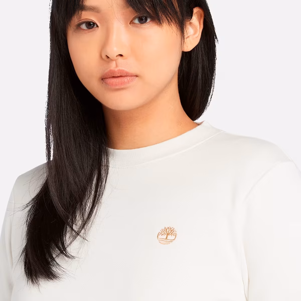 EXETER RIVER BRUSHED BACK CREW SWEATSHIR Beyaz - M - Kadın