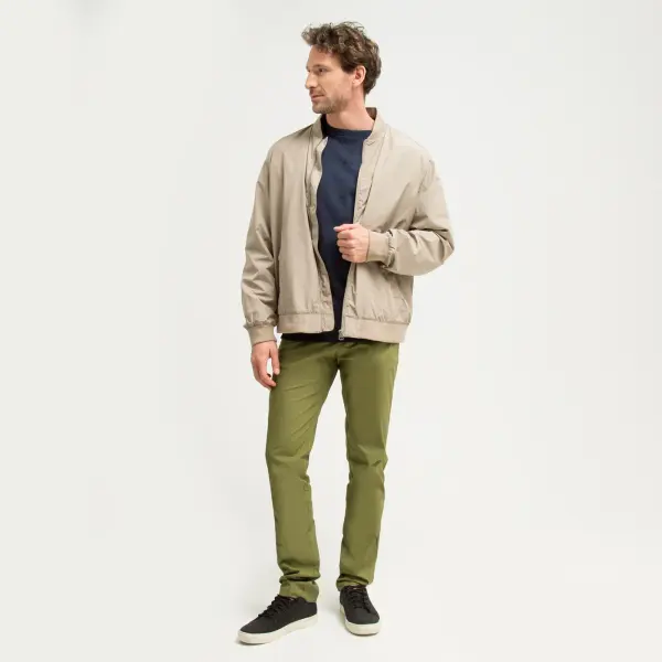 EXETER RIVER Loopback Crew Neck Sweatshi Lacivert - S - Erkek
