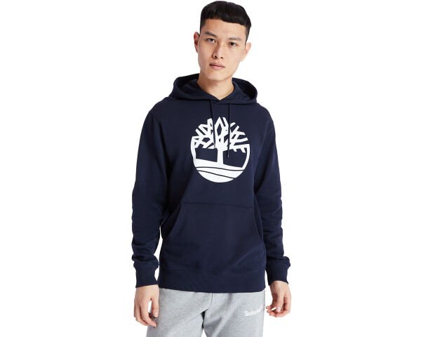 Tree Logo Hoodie Lacivert - L - Erkek