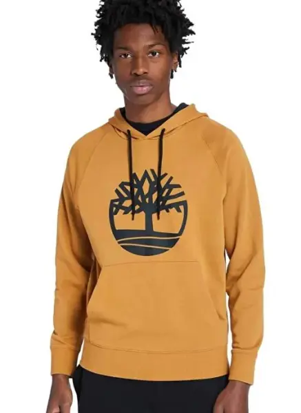 Tree Logo Hoodie Sarı - XL - Erkek