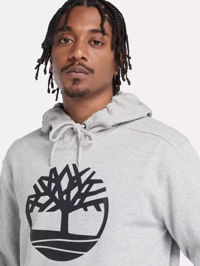 KENNEBEC RIVER Tree Logo Hoodie Grİ - L - Erkek