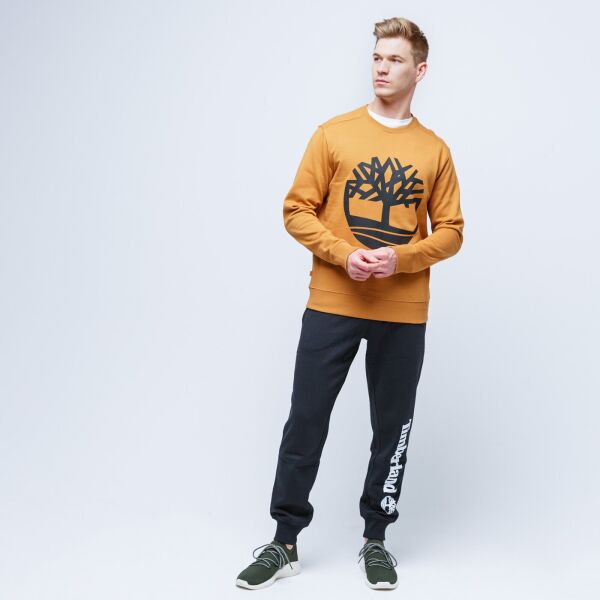 KENNEBEC RIVER Tree Logo Crew Neck Sweat Turuncu - M - Erkek