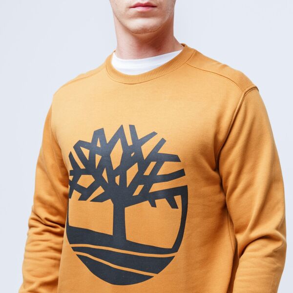 KENNEBEC RIVER Tree Logo Crew Neck Sweat Turuncu - M - Erkek