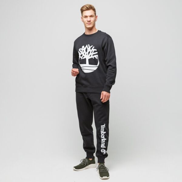 Tree Logo Crew Neck Sweatshirt Siyah - XXL - Erkek