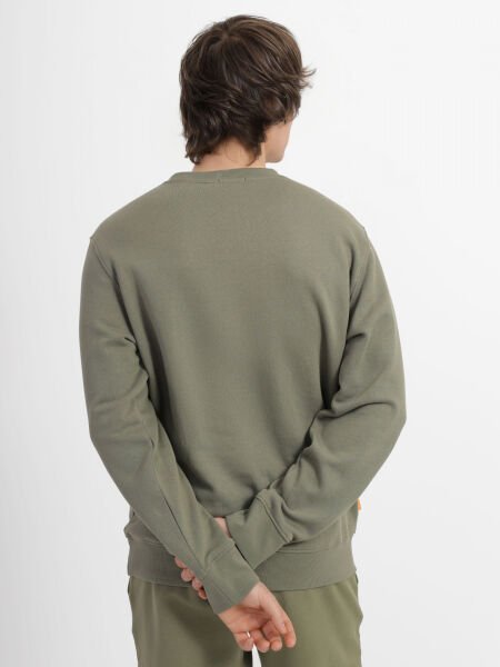 WWES Crew Neck Sweatshirt (Regular BB) Yeşil - XXL - Erkek