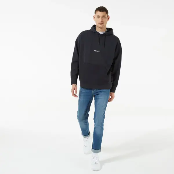 YC GD Gr Hoodie (Rlx LB) Siyah - S - Erkek