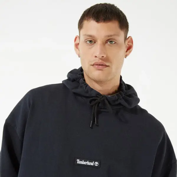 YC GD Gr Hoodie (Rlx LB) Siyah - S - Erkek