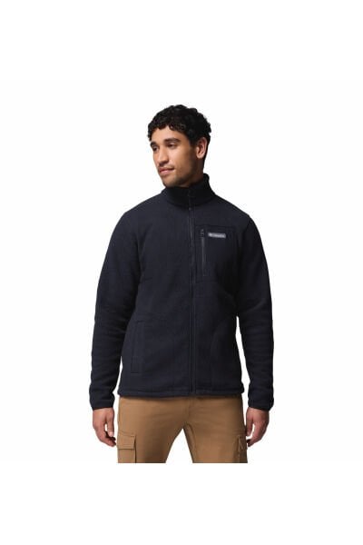 AM1658 JASPER RIDGE PEBBLED FULL ZIP FLEECE