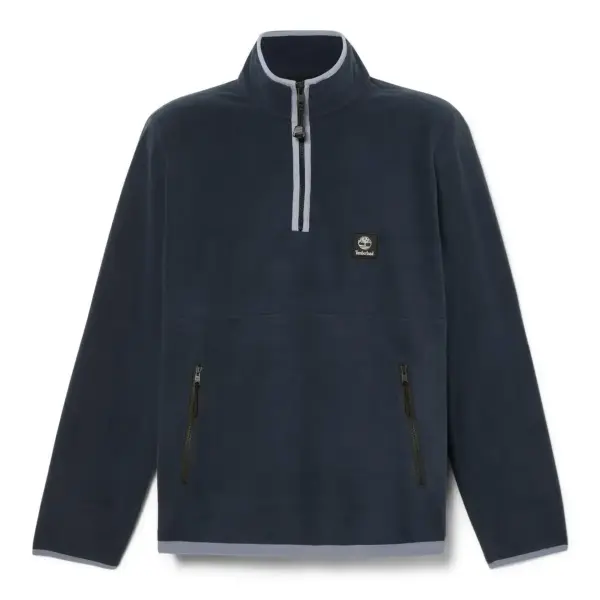 1/4 Zip Polar Fleece Lacivert - XXL - Erkek