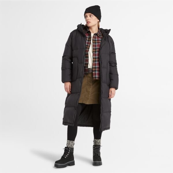 Recycled Down Long Puffer Jacket