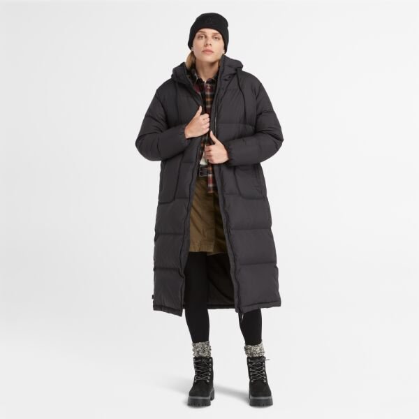 Recycled Down Long Puffer Jacket