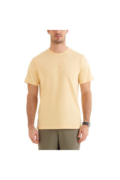 CS0121 CSC M BAR SPLIT GRAPHIC SS TEE