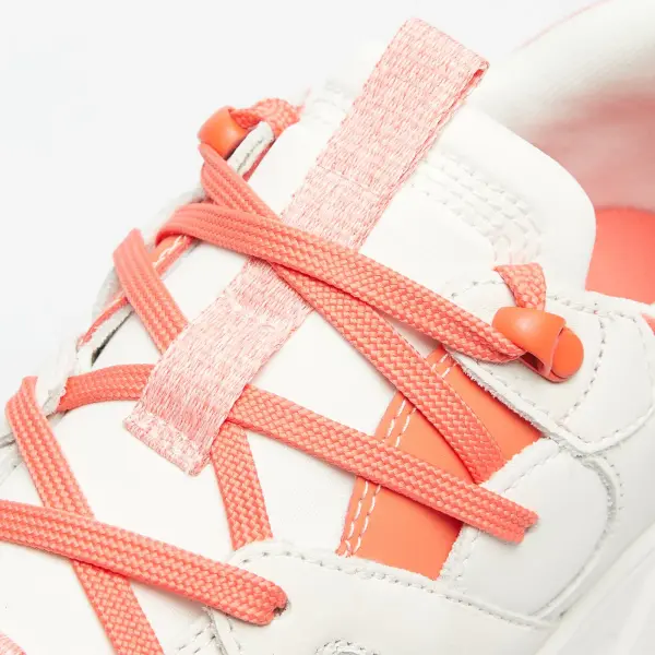 LAUREL COURT LOW LACE UP SNEAKER Beyaz - 40 - Kadın