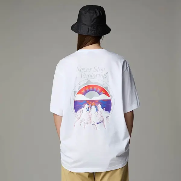 U SS NEVER STOP RELAXED TEE Beyaz - S - Erkek