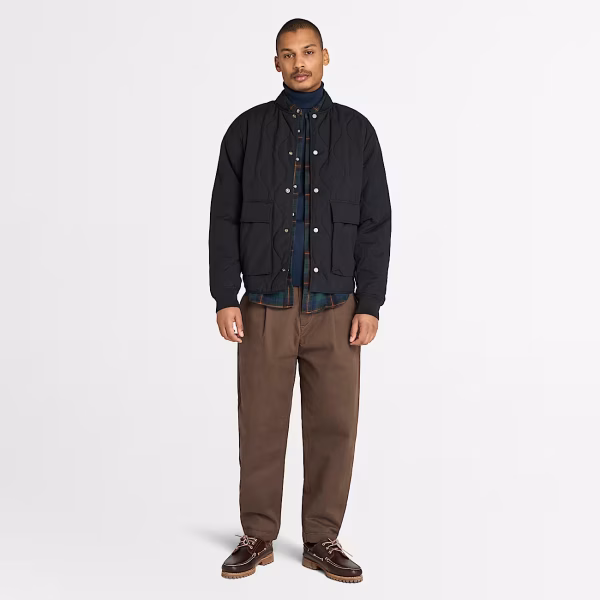 Midweight Flannel Check Shirt Yeşil - XL - Erkek