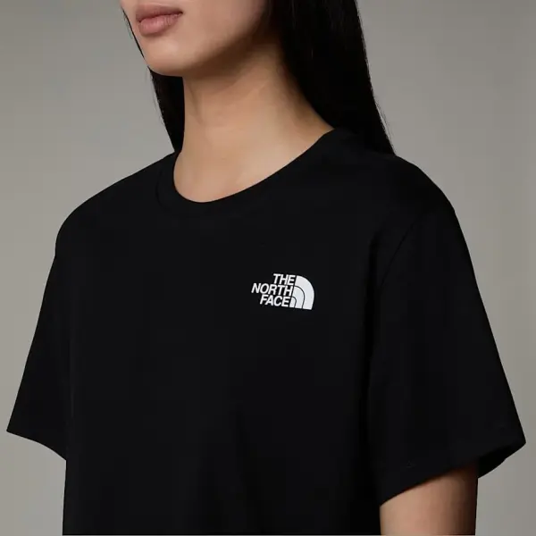 W SIMPLE DOME CROPPED RELAXED TEE