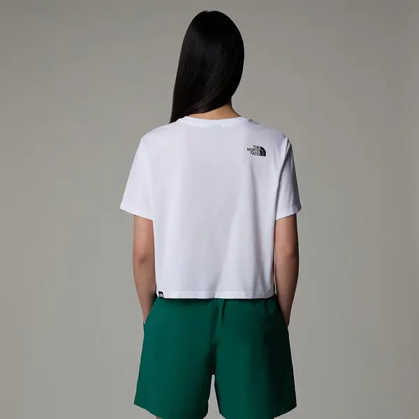 W SIMPLE DOME CROPPED RELAXED TEE