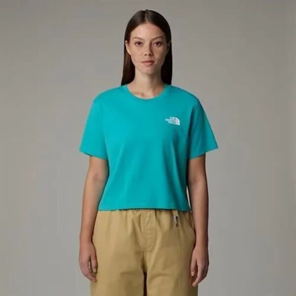 W SIMPLE DOME CROPPED RELAXED TEE