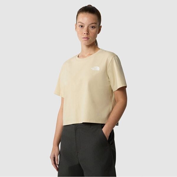W SIMPLE DOME CROPPED SLIM TEE