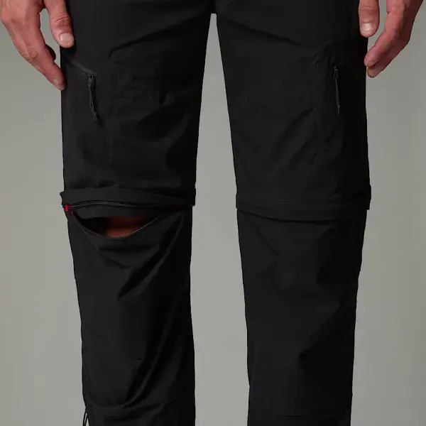 M EXPLORATION CONV REG TAPERED PANT - EU Siyah - 38 - Erkek