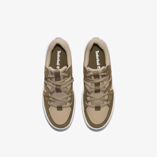 LAUREL COURT LOW LACE UP SNEAKER Haki - 39,5 - Kadın