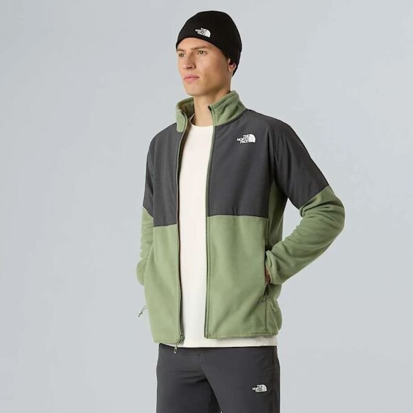 M GLACIER HEAVYWEIGHT FULL ZIP Yeşil - XXL - Erkek