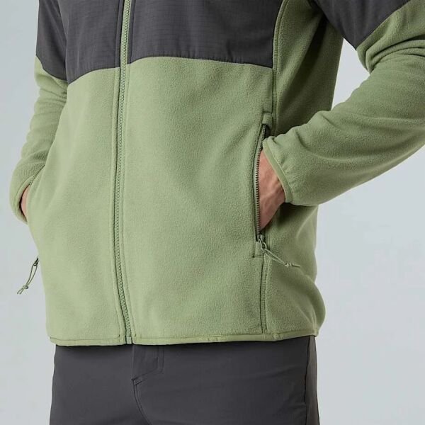M GLACIER HEAVYWEIGHT FULL ZIP Yeşil - XXL - Erkek