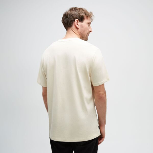 Holiday Front Graphic SS Tee krem - S - Erkek