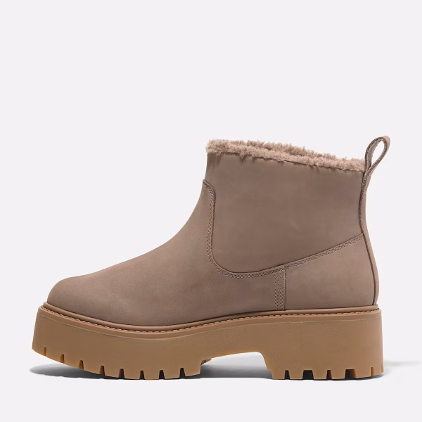 STONE STREET MID WARM LINED BOOT Bej - 39,5 - Kadın