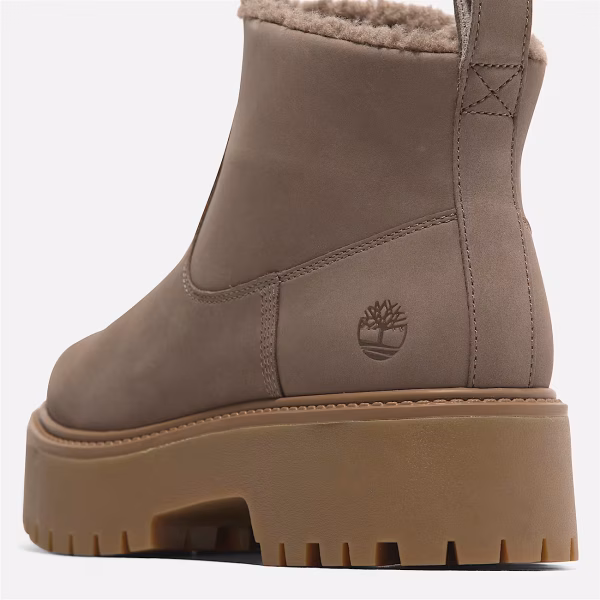 STONE STREET MID WARM LINED BOOT Bej - 39,5 - Kadın