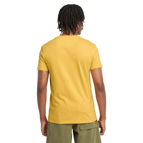 Short Sleeve Tee Sarı - XXL - Erkek