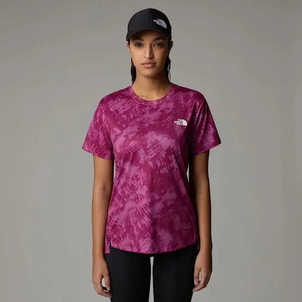 W FLEX S/S TEE REG AOP