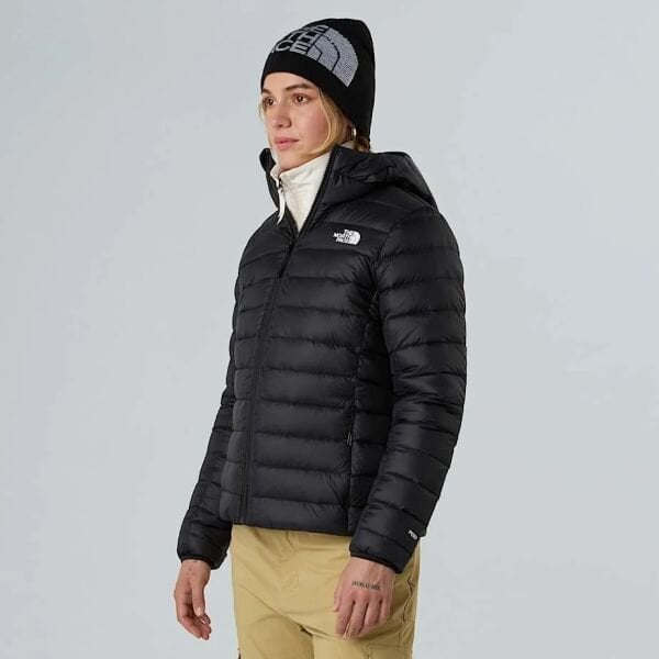 W CLASSIC DOWN HOODED JACKET