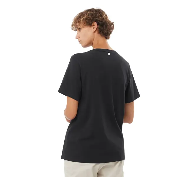 LOGO COMBO SS TEE W Siyah - XL - Kadın