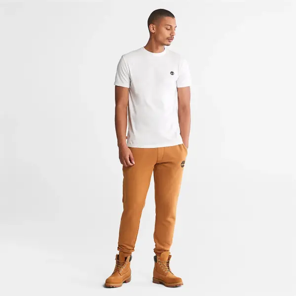 DUNSTAN RIVER Short Sleeve Tee Beyaz - XL - Erkek